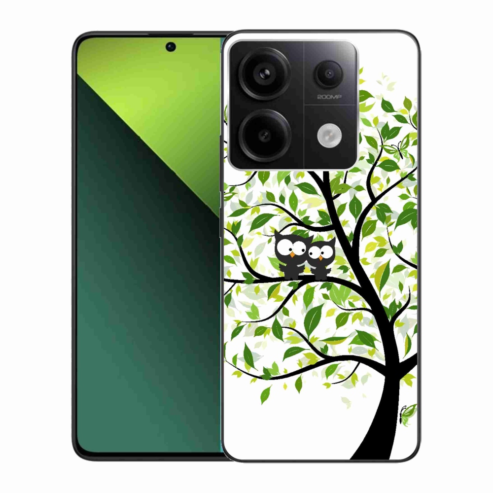 Gél borítás mmCase a Xiaomi Redmi Note 13 Pro 5G/Poco X6 5G számára - baglyok a fán