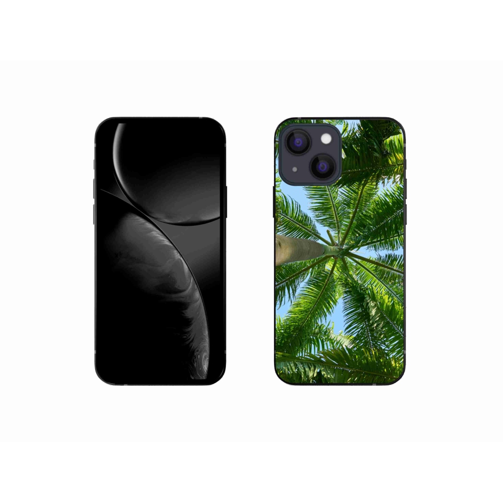 Gél borítás mmCase iPhone 13 mini 5.4 - pálmafa - iPhone 13 mini 5.4 - pálmafa