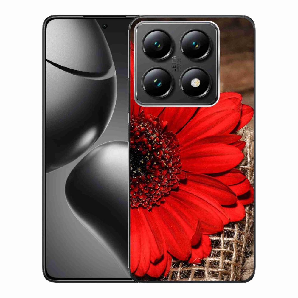 Gél borítás mmCase a Xiaomi 14T Pro számára - gerbera