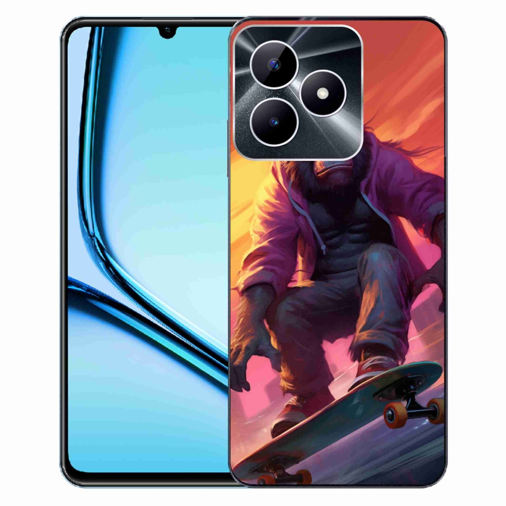 Gél borítás mmCase a Realme Note 50 készülékhez - gorilla gördeszkán