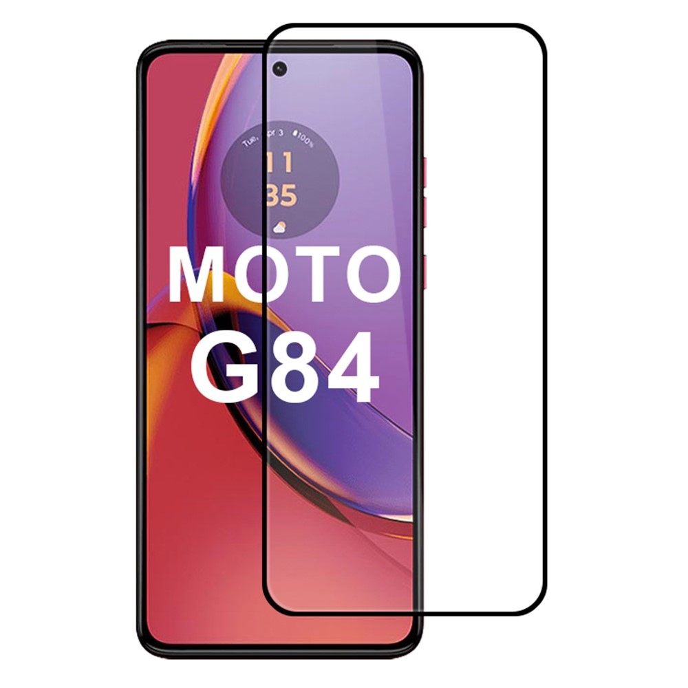Teljes képernyő edzett üveg a Motorola Moto G84 5G-nél