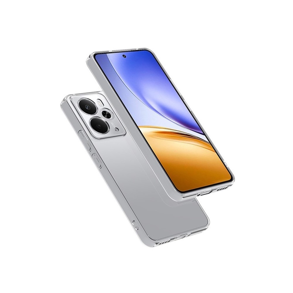 Átlátszó gél tok a Realme 14T 5G készülékhez - átlátszó