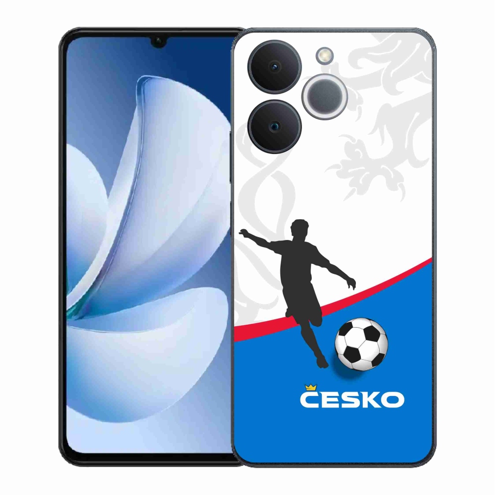 Gél borítás mmCase for Realme Note 70T - foci Csehország 1
