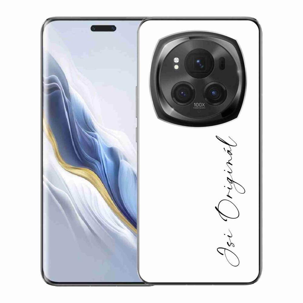 Gél borító mmCase a Honor Magic 6 Pro 5G-n - te vagy az eredeti fehér háttér