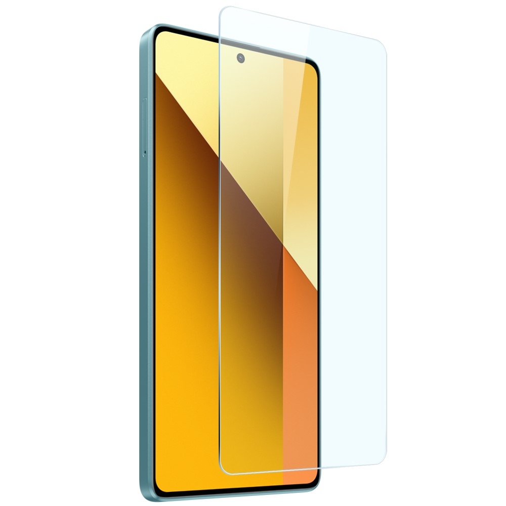 NORTHJO átlátszó zselés tok + edzett üveg Xiaomi Redmi Note 13 5G - átlátszó