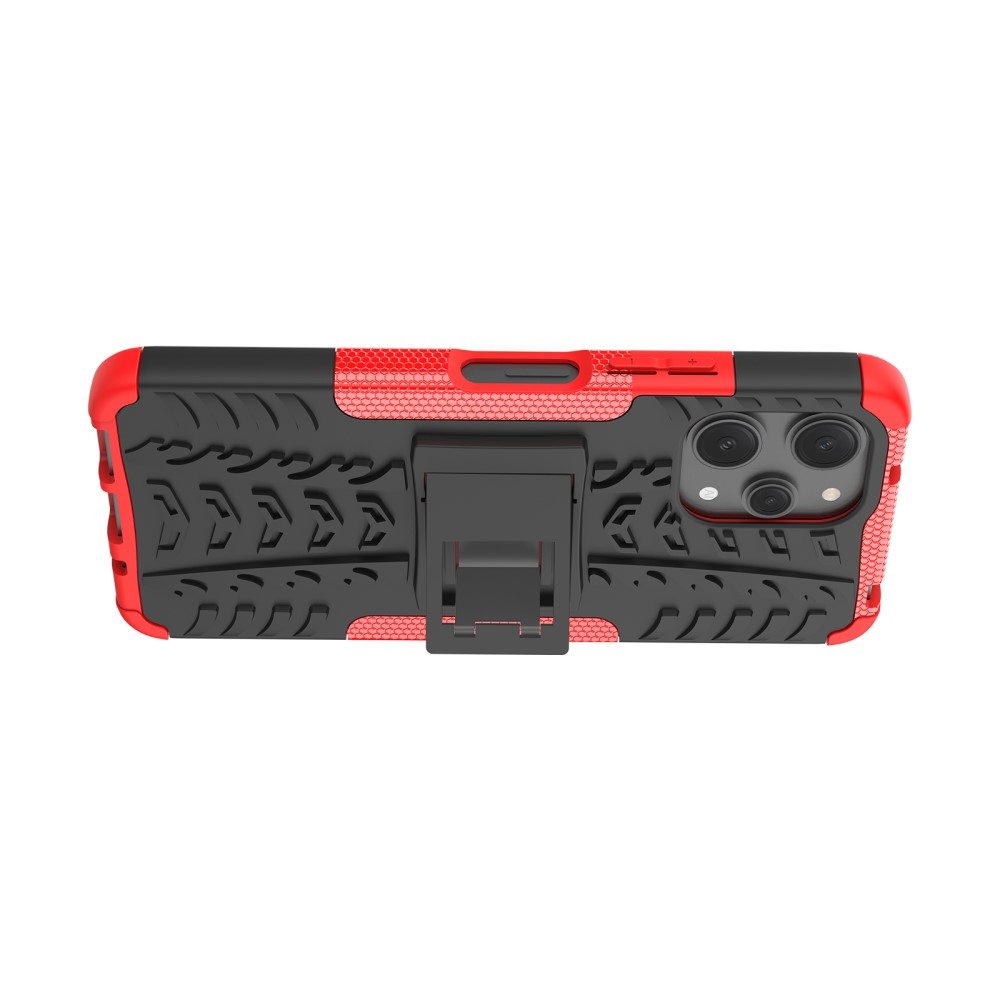 Kick tartós borítás Xiaomi Redmi 12 4G/5G készülékhez - piros