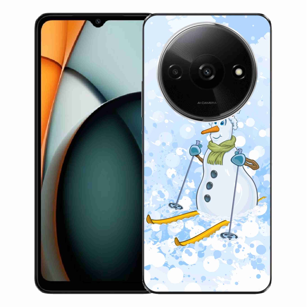 Gél borítás mmCase a Xiaomi Redmi A3-hoz - hóember