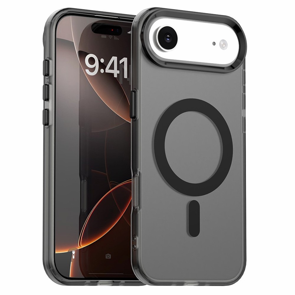 Candy MagSafe zselés tok iPhone 17 Air készülékhez - fekete