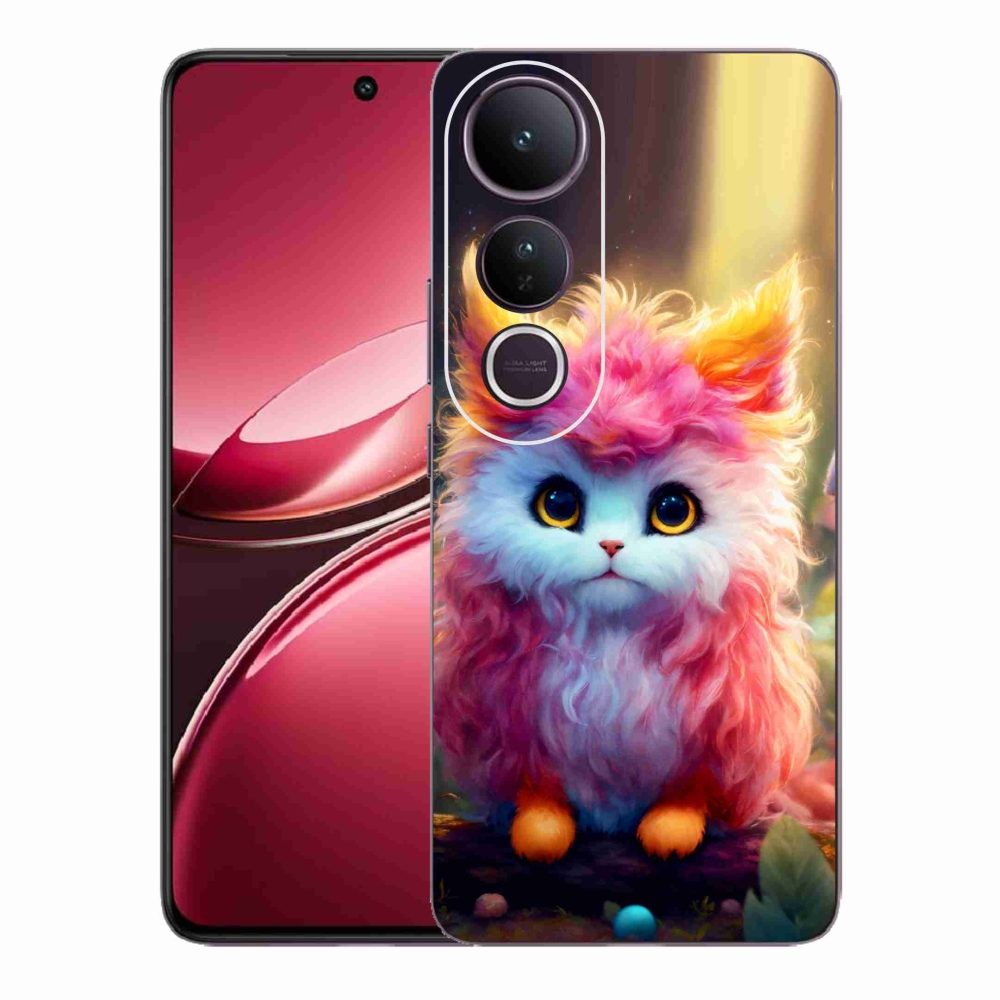 Gélburkolat mmCase a Vivo V50 Lite 4G/5G-n - aranyos cica 5