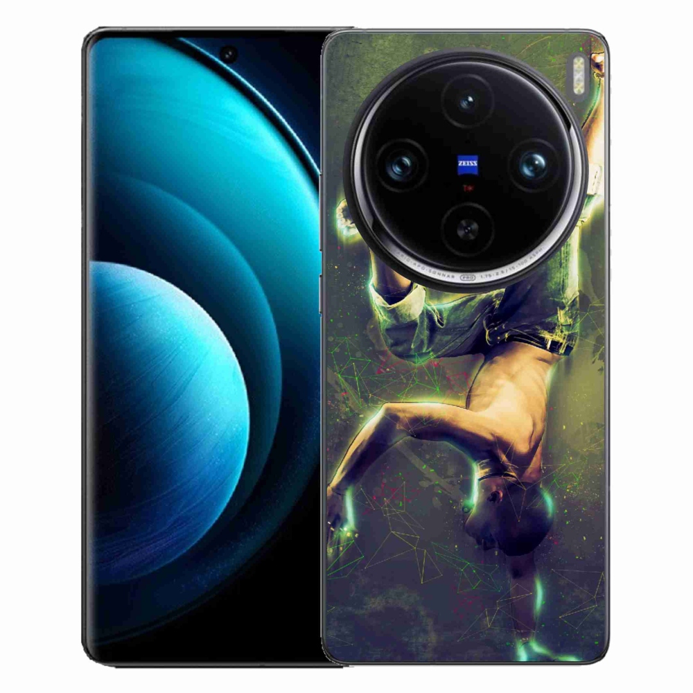 Zselés borítás mmCase a Vivo X100 Pro 5G készülékhez - breakdance