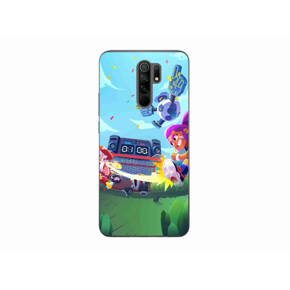Gél borítás mmCase a Xiaomi Redmi 9-hez - verekedés csillagok 1