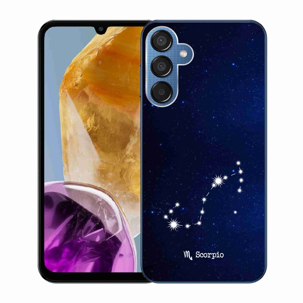 Zselés borítás mmCase Samsung Galaxy M15 5G - Skorpióhoz