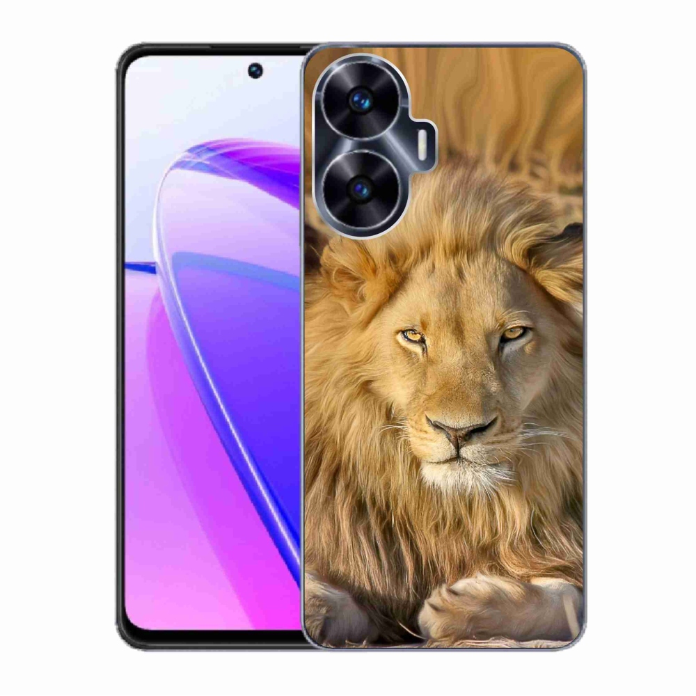 Gél borítás mmCase a Realme C55 készülékhez - Lion 2