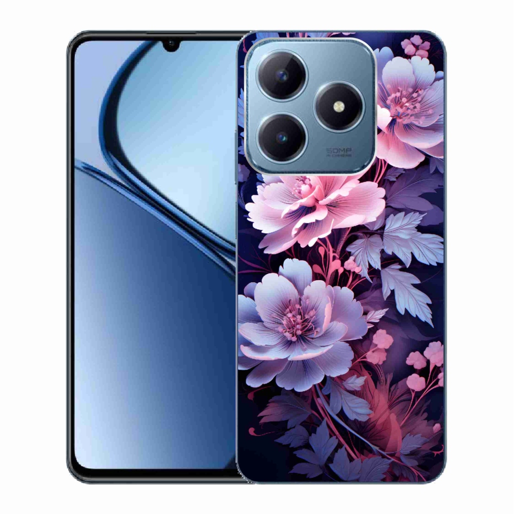 Zselés borítás mmCase a Realme C63 készülékhez - virágok 11