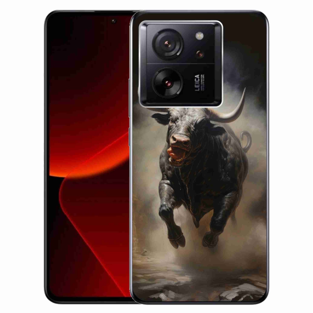 Gél borítás mmCase a Xiaomi 13T/13T Pro számára - dühös bika