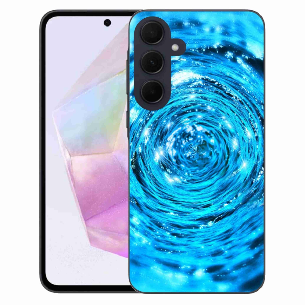 Gél borítás mmCase Samsung Galaxy A35 5G - vízörvény - Samsung Galaxy A35 5G számára