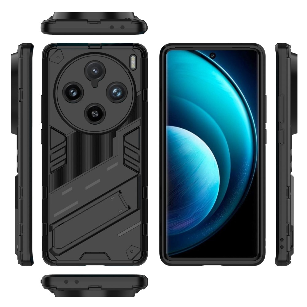 Tartós védőburkolat a Vivo X100 Pro 5G készülékhez - fekete