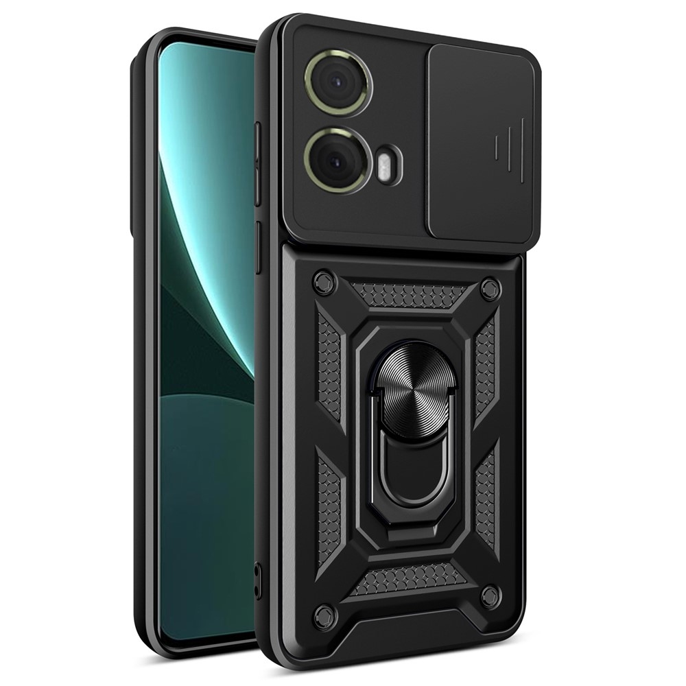 Csúszásálló borítás Motorola Moto G85 5G készülékhez - fekete