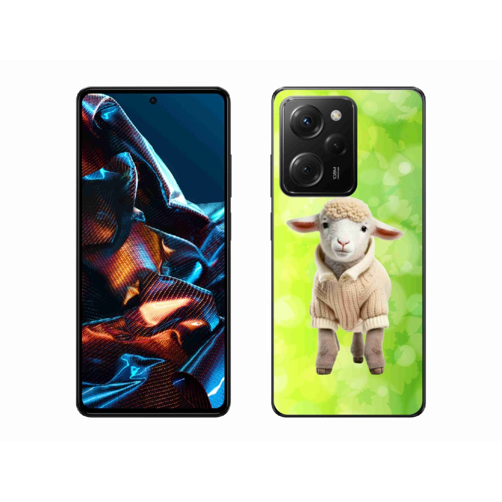 Gél borítás mmCase a Xiaomi Poco X5 Pro 5G-hez - bárány pulóverben