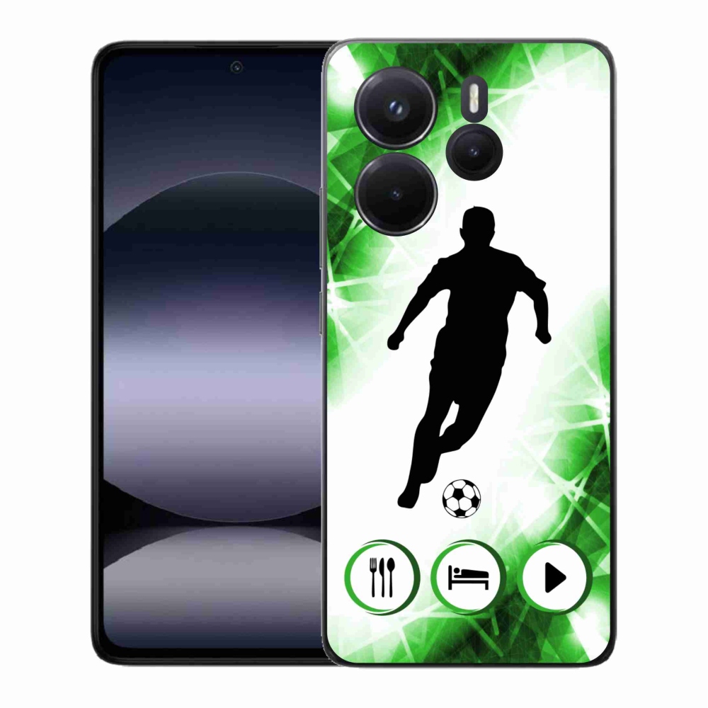 Gél borítás mmCase a Xiaomi Redmi Note 14-hez - focista