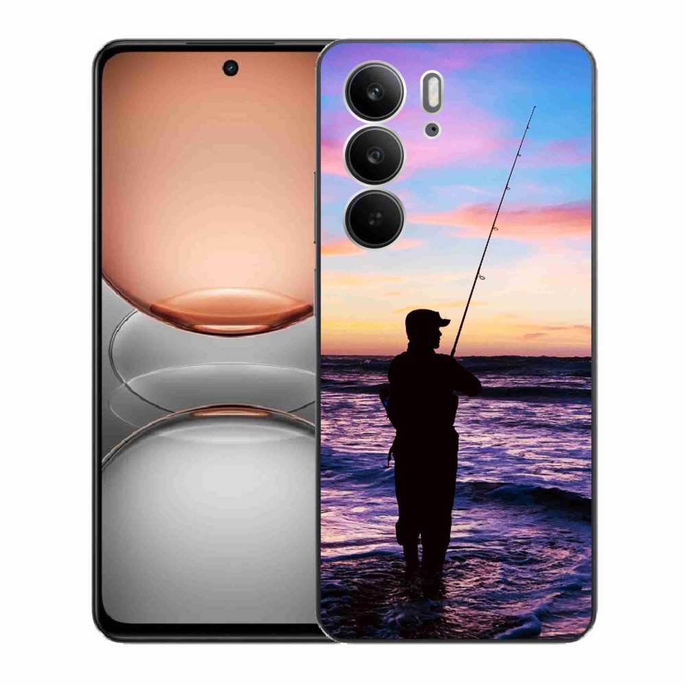 Zselés borítás mmCase a Realme C75-hez - halászat 1