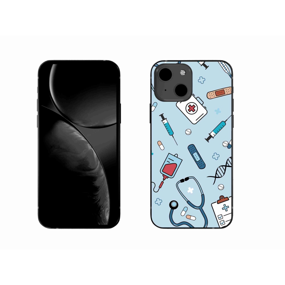 Zselés borítás mmCase iPhone 13 készülékhez - egészség 1