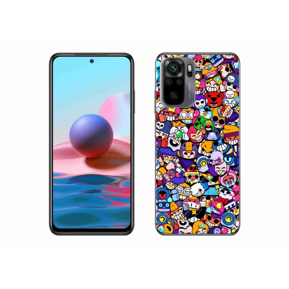 Gél borítás mmCase a Xiaomi Poco M5s készülékhez - brawl stars 2