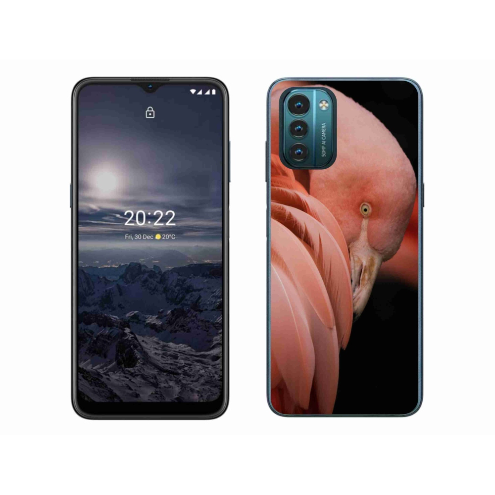 Zselés tok mmCase a Nokia G11/G21 készülékhez - flamingó 3