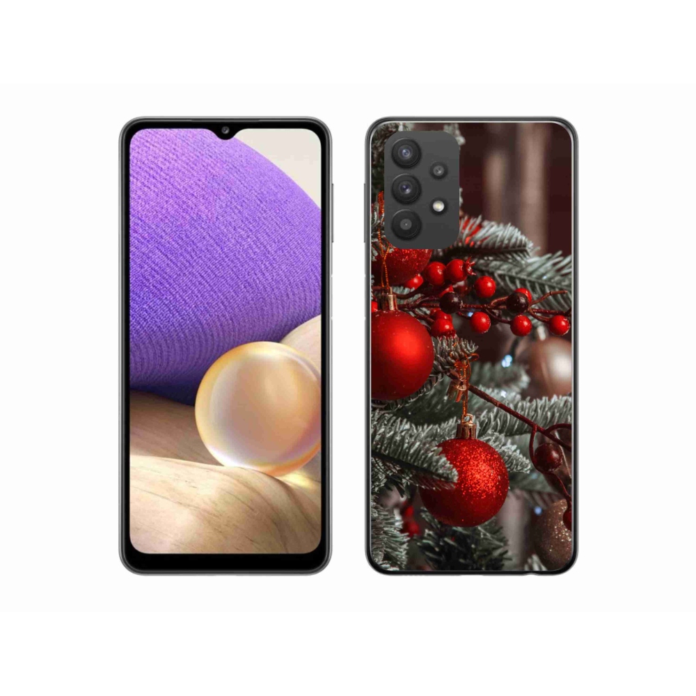 Gél borítás mmCase Samsung Galaxy A32 5G - karácsonyi dekoráció 2