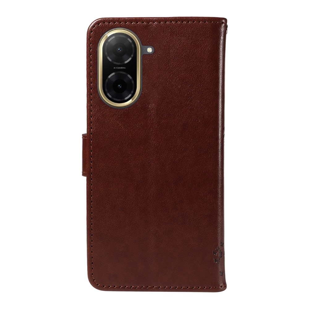 Fák könyvtáska Xiaomi Redmi A5 (173.45x79.35x8.45mm) - barna