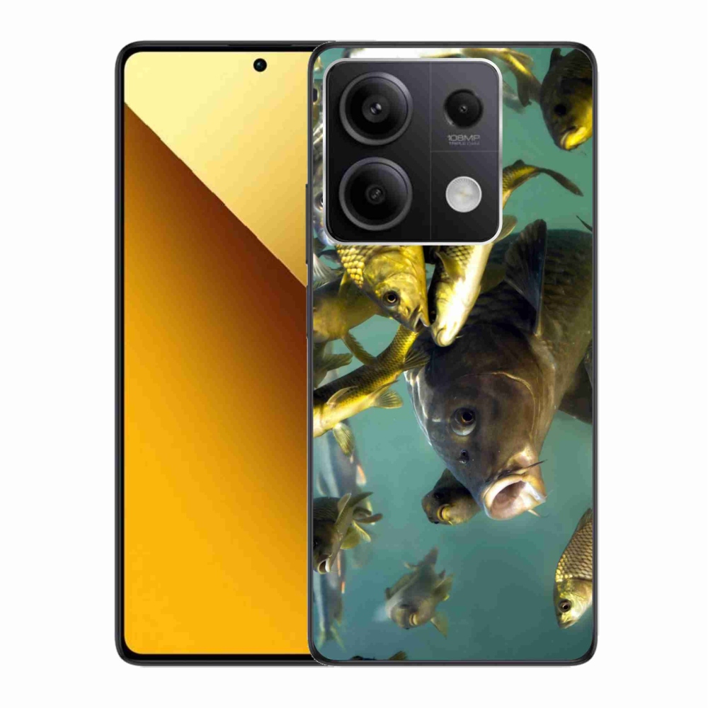Gél tok mmCase a Xiaomi Redmi Note 13 5G számára - halak iskolája