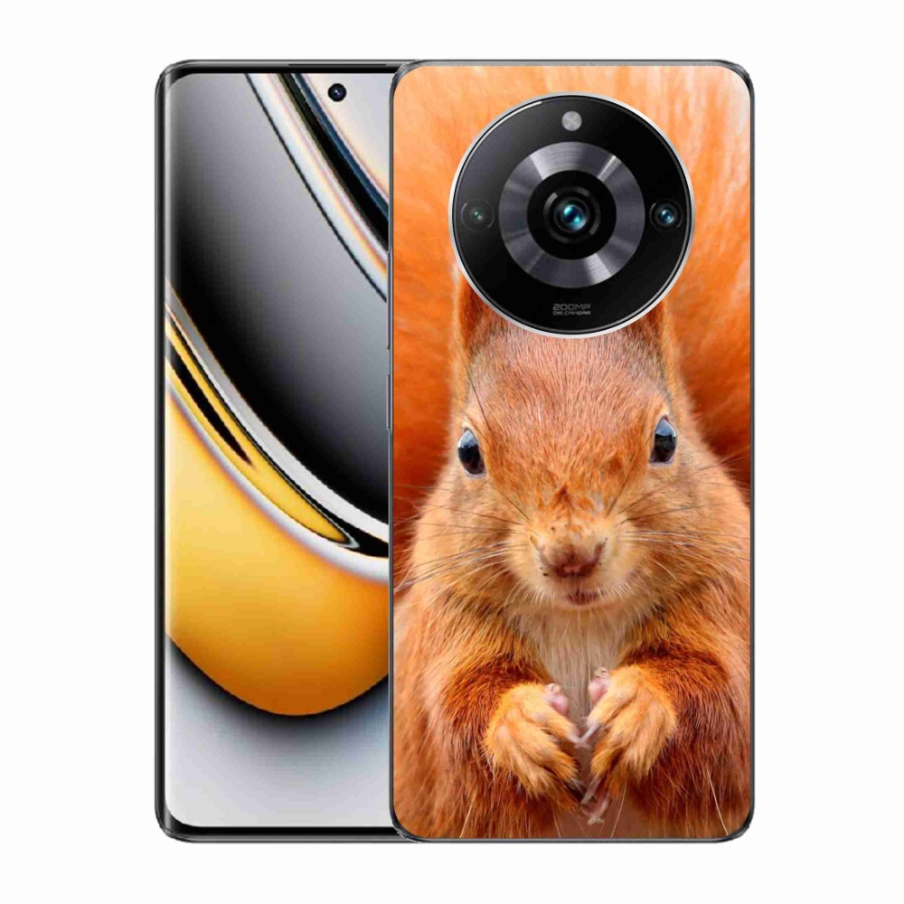 Zselés borítás mmCase a Realme 11 Pro/11 Pro+ készülékhez - mókus