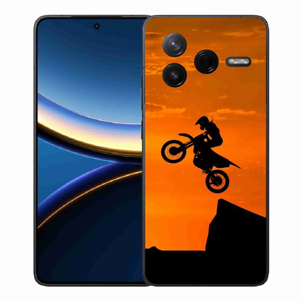 Gél borítás mmCase a Xiaomi Poco F7 Pro számára - motocross