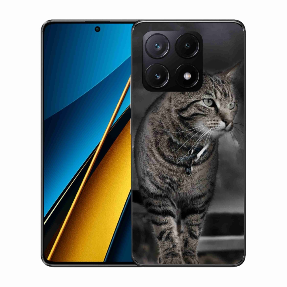 Gél borítás mmCase a Xiaomi Poco X6 Pro 5G-hez - macska