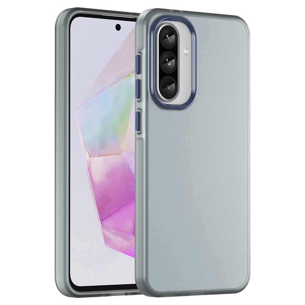 Candys matt zselés tok Samsung Galaxy A36 5G/A56 5G - sötétkék színben