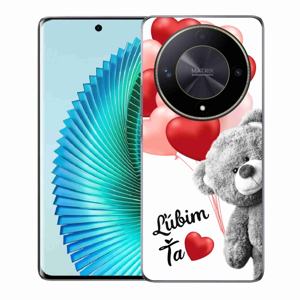 Gél tok mmCase a Honor Magic 6 Lite 5G számára - I love you en