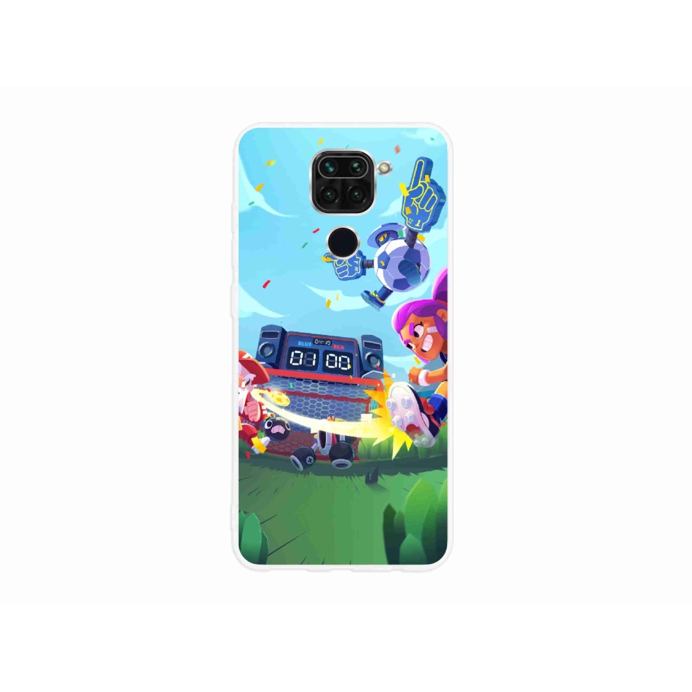 Gél borítás mmCase a Xiaomi Redmi Note 9-hez - verekedés csillagok 1