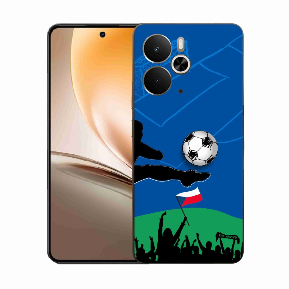 Gél borítás mmCase a Realme 14 5G-hez - futballrajongóknak