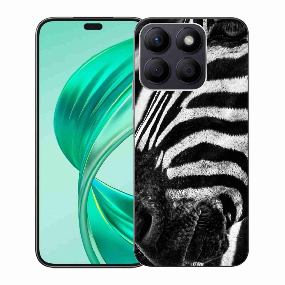 Zselés borítás mmCase a Honor X8b készülékhez - zebra