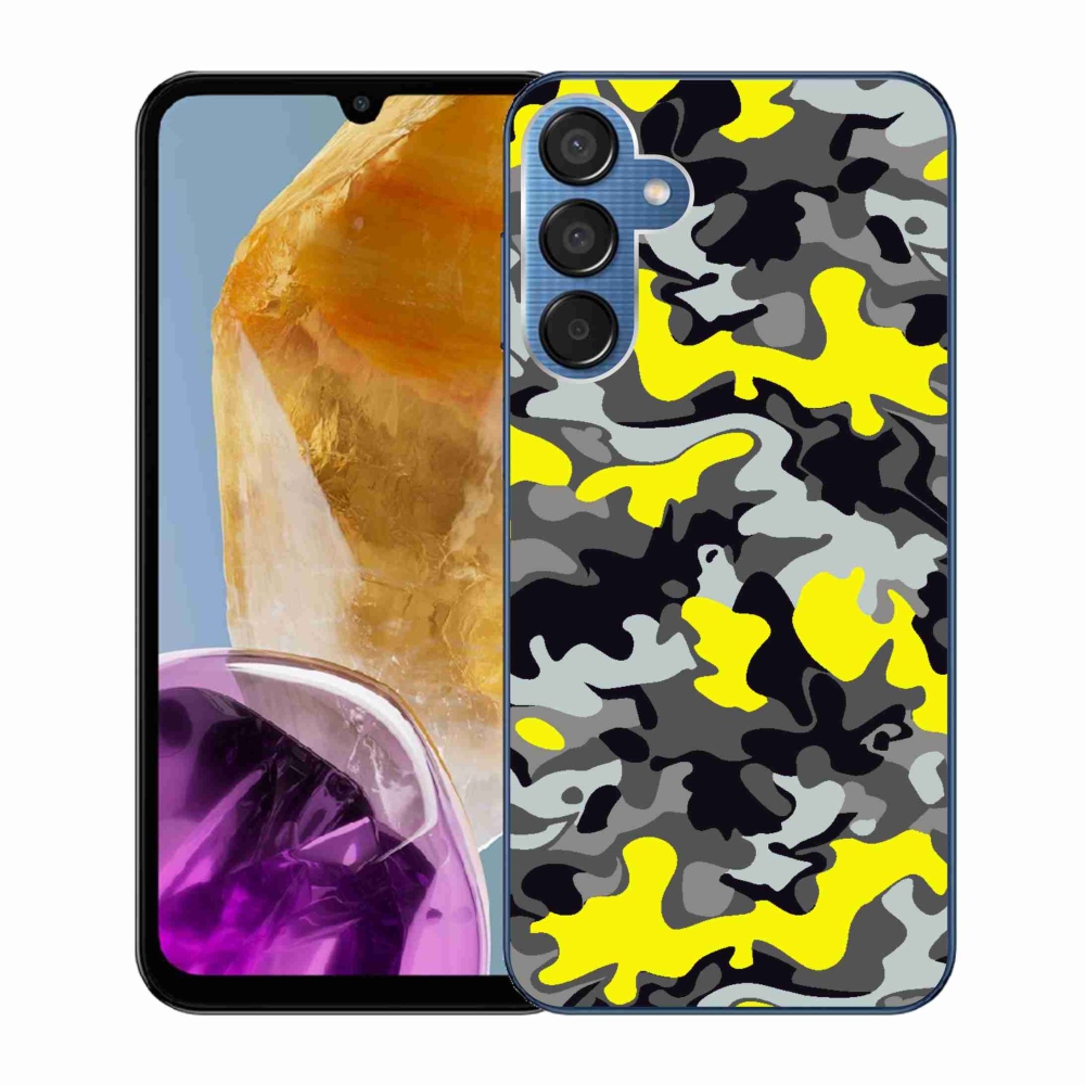 Zselés borítás mmCase Samsung Galaxy M15 5G - terepszínű minta 6