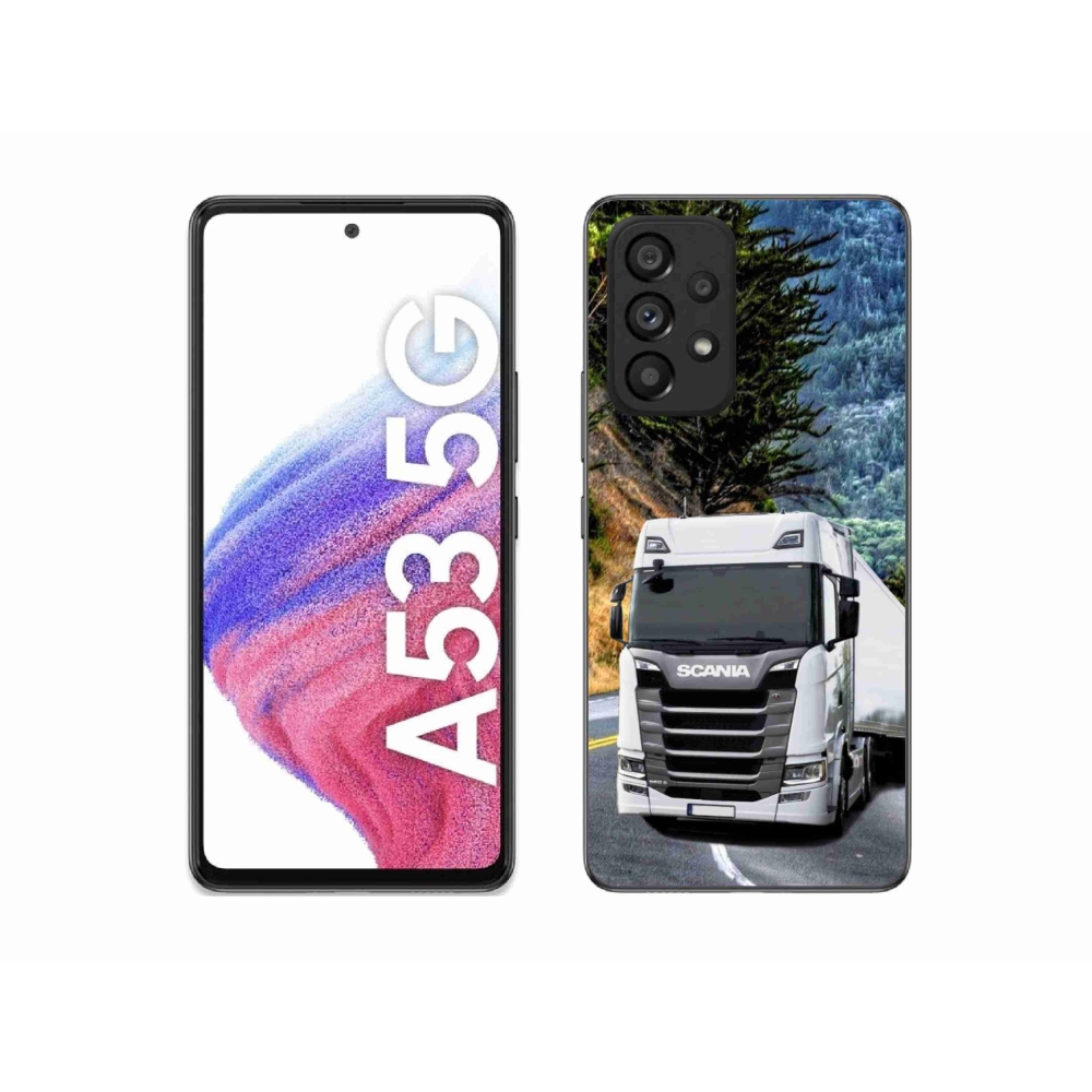 Zselés borítás mmCase Samsung Galaxy A53 5G - teherautó 1