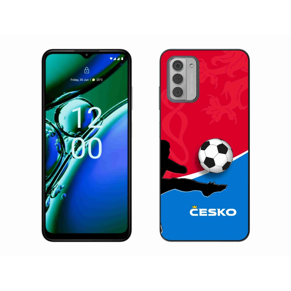Zselés borítás mmCase a Nokia G42 készülékhez - futball Csehország 2