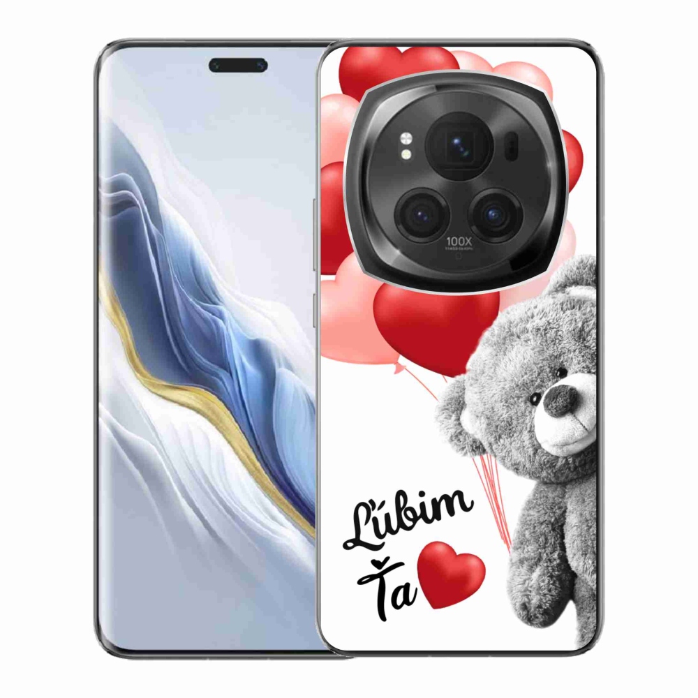 Gél tok mmCase a Honor Magic 6 Pro 5G számára - I love you en