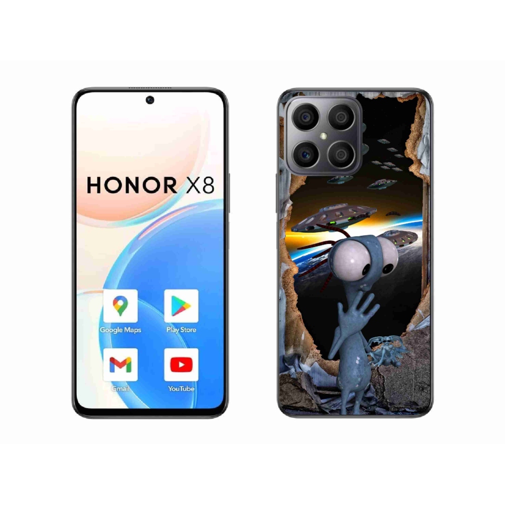 Zselés borítás mmCase a Honor X8-hoz - idegen