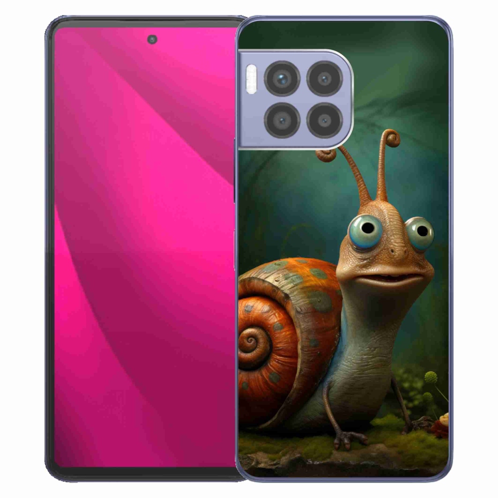 Zselés borítás mmCase a T-Mobile T Phone 2 Pro készülékhez - csiga
