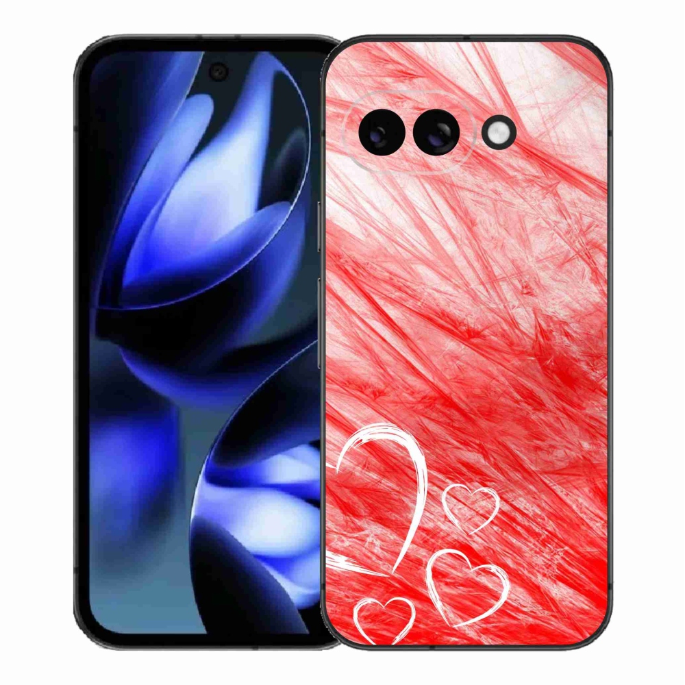 Zselés borítás mmCase a Google Pixel 9a számára - szív