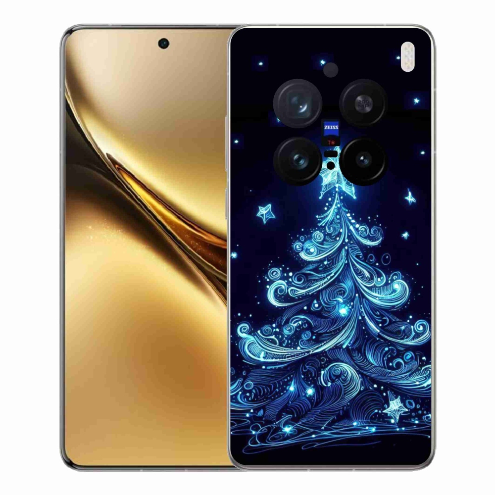 Gél borítás mmCase a Vivo X200 Pro 5G-hez - neon karácsonyfa 4