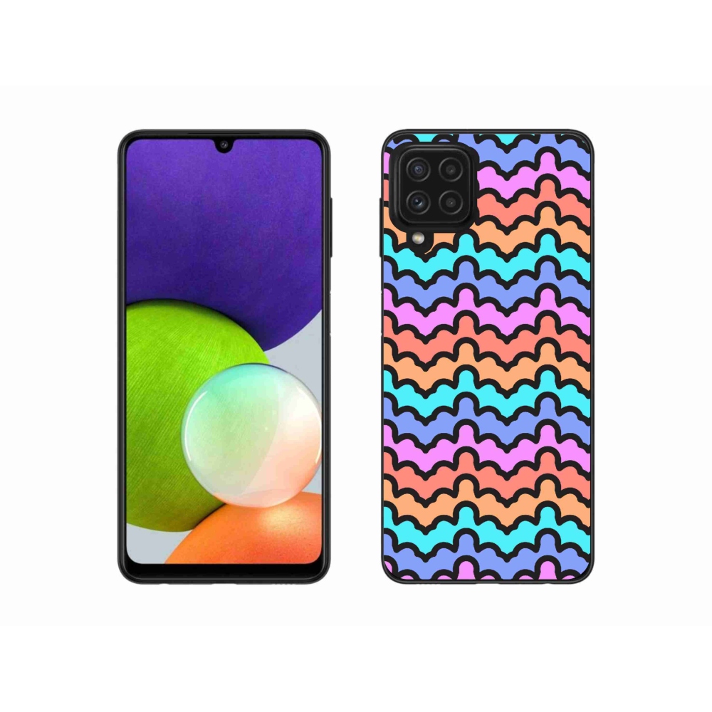 Gél borítás mmCase Samsung Galaxy A22 4G - absztrakt motívum 30