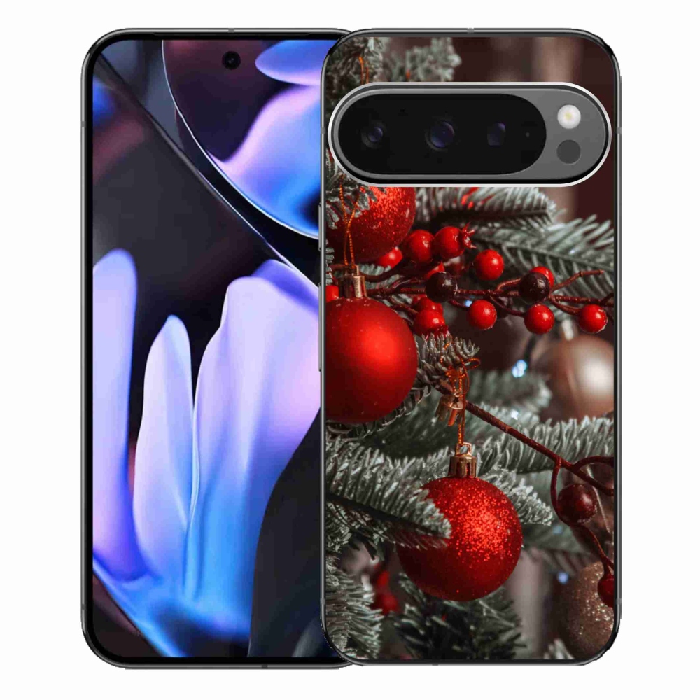 Gél borítás mmCase a Google Pixel 9 Pro XL-hez - karácsonyi dekorációk 2
