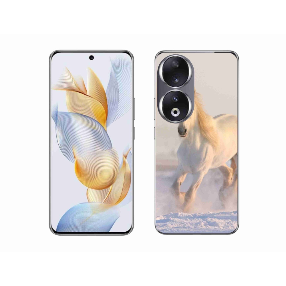 Gél tok mmCase a Honor 90-hez - ló a hóban